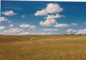 Clouds-Custer battlefield- Montana-summer 1987