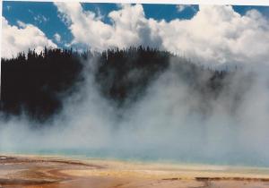 Clouds-Yellowstone, Colters Hell- summer 1987