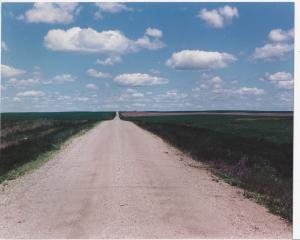 North Dakota Road 1970's near Minot