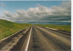 North Dakota road 1987