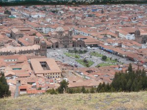 climbing ... sounds from the city below