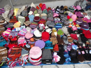 the colors woven in one thing after another