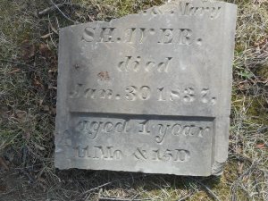 development all around  the little family cemetery on the hill