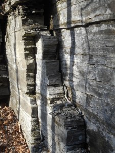 layers of time left behind in silence