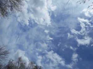 over my head these feelings and clouds