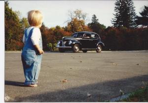 something  from the distant past approaching...