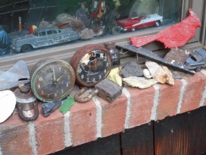 outside window sill catch all