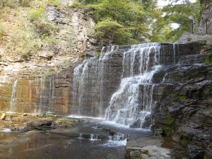 the gorge closest to downtown Ithaca Cascadilla 