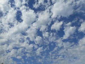 a gallery of clouds proves once again it is all about change! 